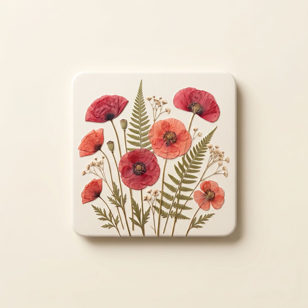 Pressed Poppy